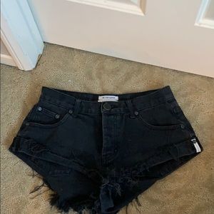One X Teaspoon black shorts!